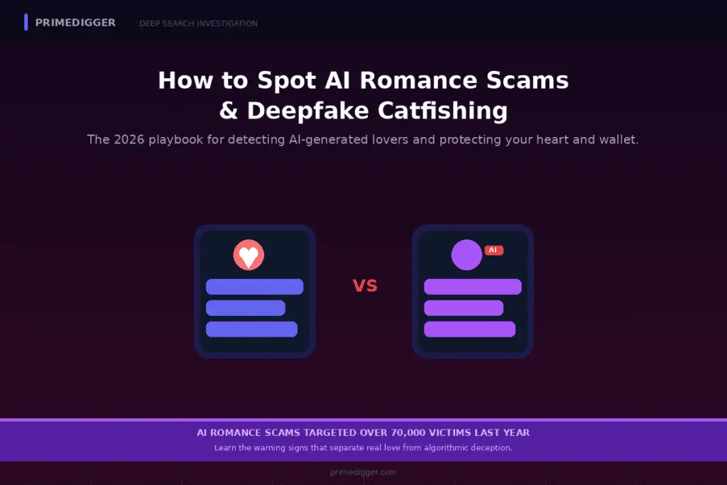 how to spot AI romance scams and deepfake catfishing