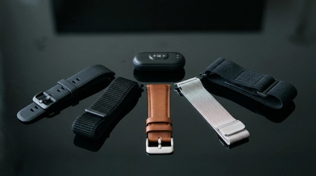 Fitbit Air bands: silicone, woven, leather, metal mesh and bicep band options